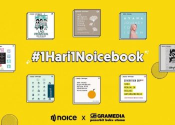 #1Hari1Noicebook, Ajak Semua Menikmati Buku dengan Cara Berbeda