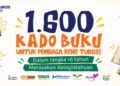 Rayakan 16 Tahun, Rene Turos Group Bagikan 1.600 Buku untuk Pembaca