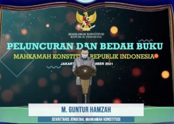 Rayakan HUT MK ke -18, Mahkamah Konstitusi Luncurkan 30 Buku