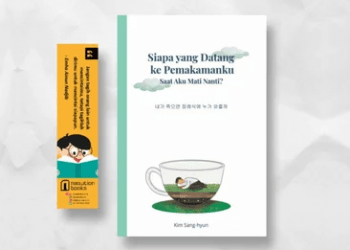 Buku "Siapa yang datang ke pemakamanku saat aku mati nanti?" karya Kim Sang-hyun penerbit Haru