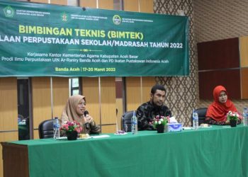 Kemenag Aceh Besar Adakan Kegiatan Bimtek Perpustakaan