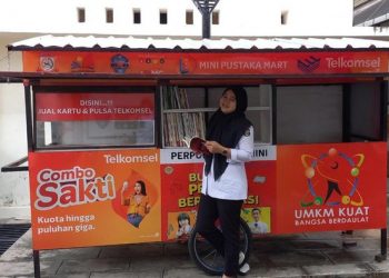 Mini Pustaka Mart Lorong Makassar, Giatkan Literasi-Tingkatkan Ekonomi