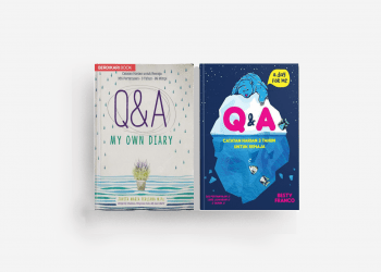 Buku Diary Q&A: Catatan tentang buku "Q&A Catatan Harian 3 Tahun untuk Remaja" terbitan Renebook