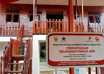 SKK Migas PetroChina Serahkan Bangunan Perpustakaan pada Pemkab Tanjabtim