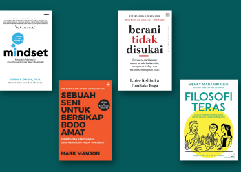 4 Rekoemndasi Buku yang Siap Merubah Pola Pikirmu, Semua Best Seller Lho!