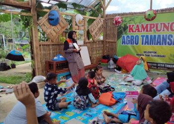 Tingkatkan Minat Baca Anak, Taman Baca Binaan Rumah Zakat Tambah Koleksi Buku Baru