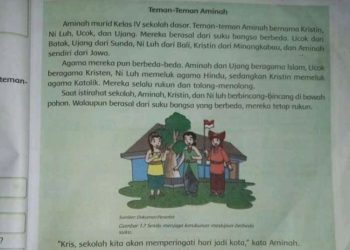 Buku pembelajaran bernarasi orang Minang beragama Katolik beredar di Sijunjung. [foto: Ist/jakartabookreview]